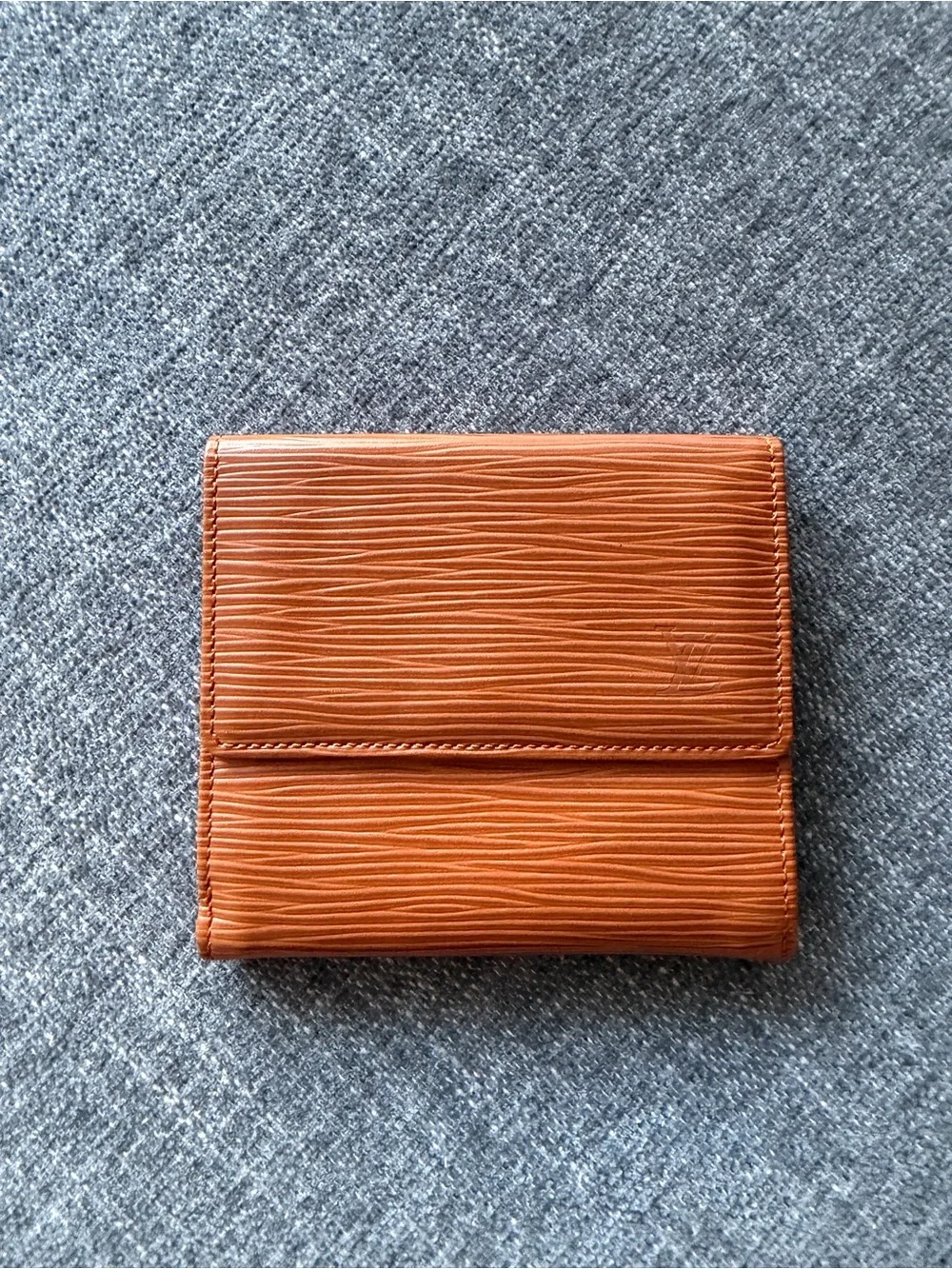 Louis Vuitton Brown Epi Leather Card & Key Holder